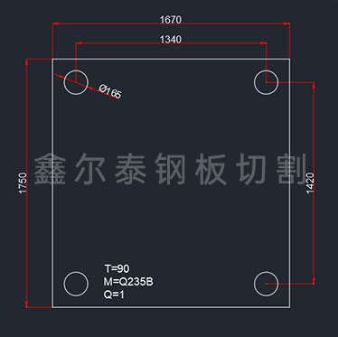 鋼板按圖數(shù)控切割