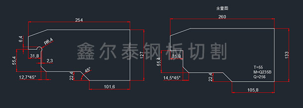 鋼板按圖數(shù)控切割