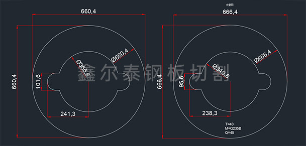 鋼板按圖數(shù)控切割