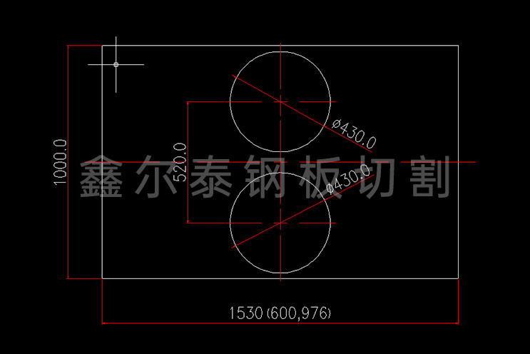 鋼板按圖數(shù)控切割